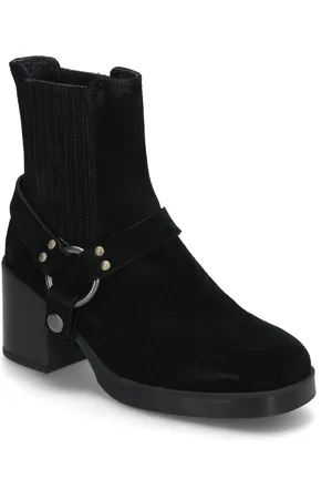 Unisa Jelanibs Shoes Boots Ankle Boots Ankle Boots With Heel Black