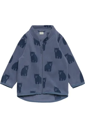 Lindex Jacket Fleece Baby Outerwear Fleece Outerwear Fleece Jackets Blue