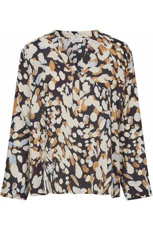 Masai Madarcel Tops Blouses Long-sleeved Multi/patterned