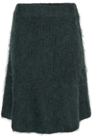 MSCH Mschannalisa Skirt Skirts Knee-length & Midi Skirts Green