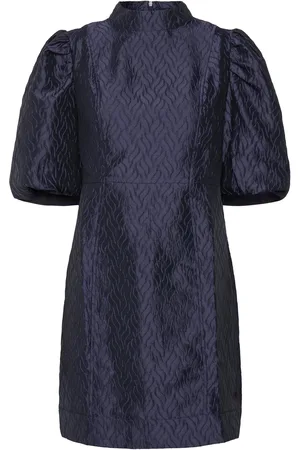 Minus Mslerina Short Dress Lyhyt Mekko Navy
