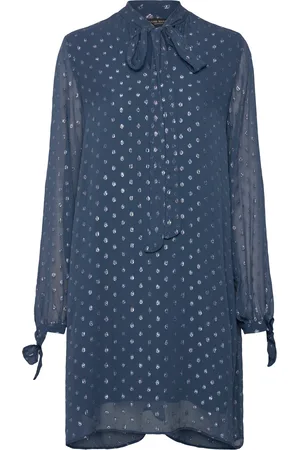 Bruuns Bazaar Dietesbbauriels Dress Lyhyt Mekko Blue