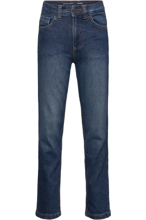 TOM TAILOR Straight Denim Pants Bottoms Jeans Regular Jeans Blue