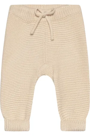 Copenhagen Colors Classic Baby Cotton Pant Bottoms Sweatpants Beige