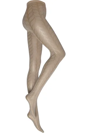 Swedish Stockings Meja Net Tights Lingerie Pantyhose Cream