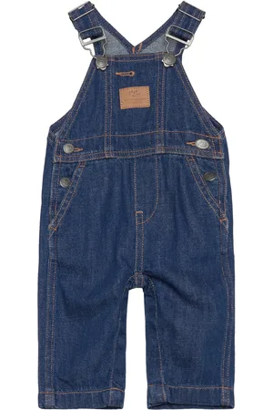 Copenhagen Colors Organic Baby Overalls Bottoms Dungarees Blue