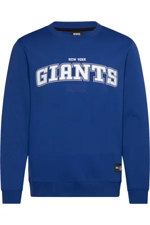 HUGO BOSS Watt_Nfl Tops Sweat-shirts & Hoodies Sweat-shirts Blue