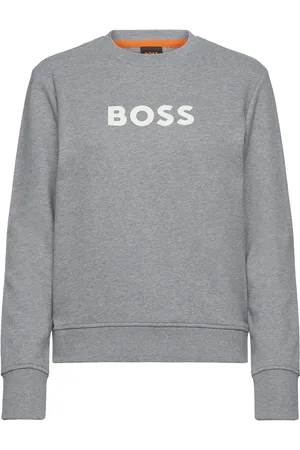 HUGO BOSS C_Ela_6 Tops Sweat-shirts & Hoodies Sweat-shirts Grey