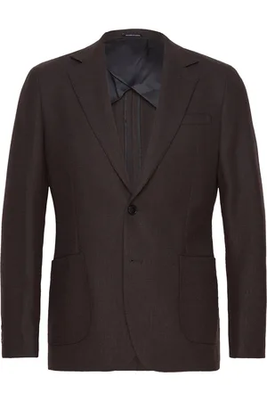Reiss Attire Suits & Blazers Blazers Single Breasted Blazers Brown