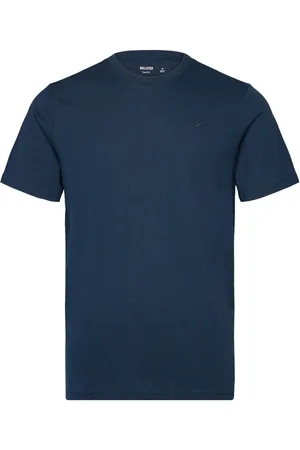 Hollister Hco. Guys Knits Tops T-shirts Short-sleeved Navy