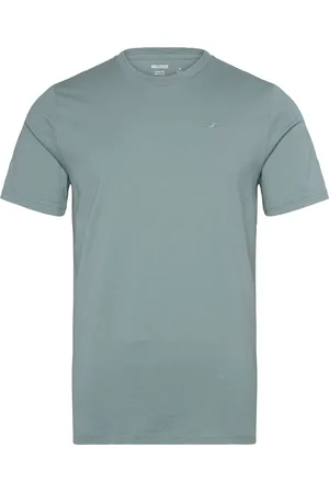 Hollister Hco. Guys Knits Tops T-shirts Short-sleeved Blue