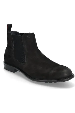 Bugatti 311A0A Chelsea-saappaat Bootsit Black