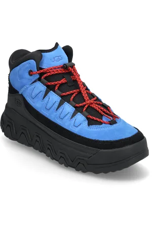 UGG M Captrail High Shoes Sneakers Chunky Sneakers Blue