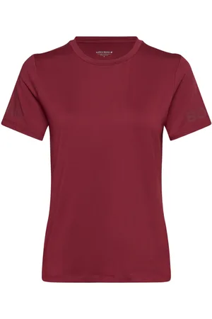 Björn Borg Borg T-Shirt Sport T-shirts & Tops Short-sleeved Burgundy