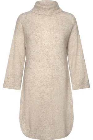 Claire Woman Cwpirjo - Jumper Tops Knitwear Turtleneck Cream