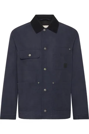 GANT Cotton Work Jacket Ohut Takki Navy