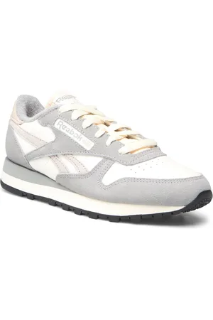 Reebok Classic Leather Sport Women Sport Shoes Sport Sneakers Sport Low Top Sneakers Grey