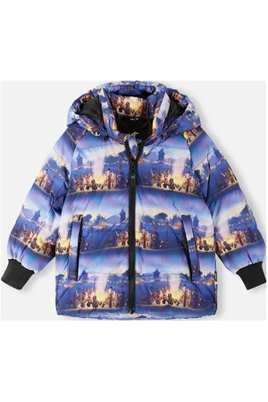 Reima Winter Jacket, Moomin Lykta Outerwear Jackets & Coats Winter Jackets Blue