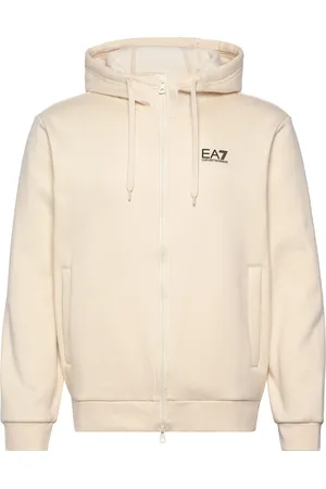 EA7 Sweatshirt Tops Sweat-shirts & Hoodies Hoodies Cream