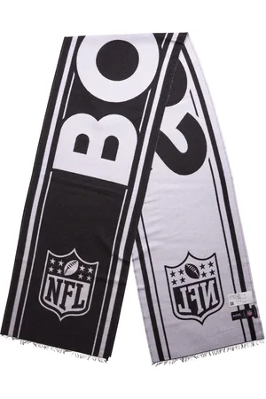 HUGO BOSS Quillan_32*190_Nfl Accessories Scarves Lightweight Scarves Black