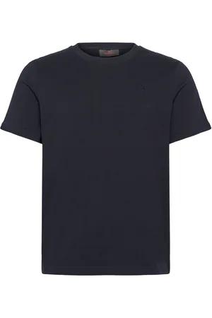 Morris Blake Tee Tops T-shirts Short-sleeved Navy