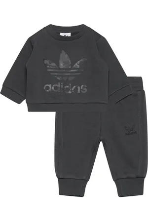 adidas Crew Set Sport Sweatsuits Black