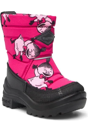 Kuoma Putkivarsi Wool X Moomin Talvisaappaat Pink