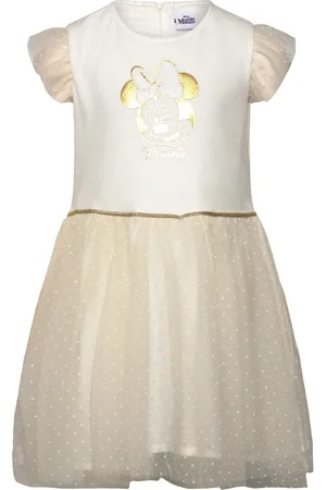 Minnie Dress Dresses & Skirts Dresses Casual Dresses Short-sleeved Casual Dresses Cream