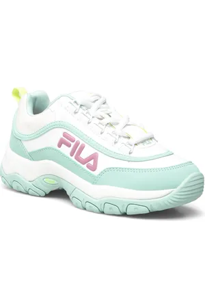 Fila Strada Logo Wmn Sport Sport Shoes Sport Sneakers Sport Low Top Sneakers White