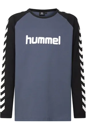 Hummel Hmlboys T-Shirt L/S Sport T-shirts Long-sleeved T-shirts Blue