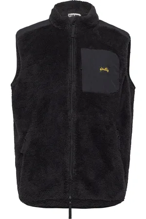 Stan Ray Fleece Vest Tops Sweat-shirts & Hoodies Fleeces & Midlayers Black