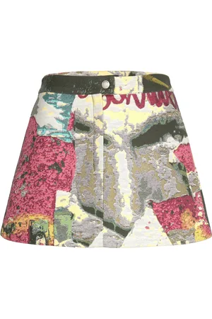 Desigual Poster Lacroix Skirts Short Skirts Multi/patterned