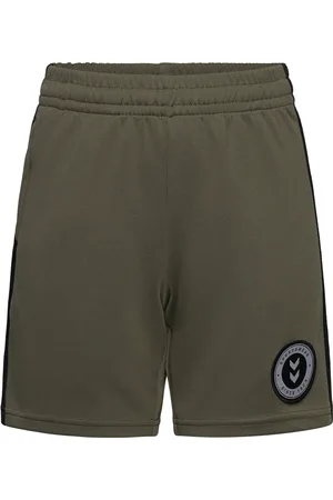 Hummel Hmlodin Shorts Bottoms Shorts Khaki Green