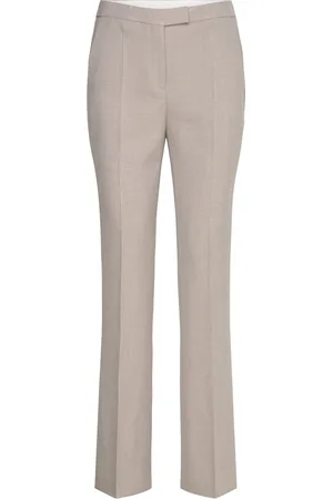 HUGO BOSS Tubeka4 Bottoms Trousers Slim Fit Trousers Beige