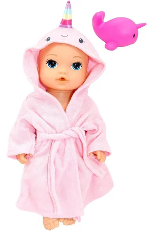 Happy Friend Bath Robe Set Toys Dolls & Accessories Dolls Multi/patterned