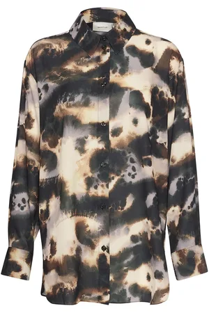 Gestuz Behkagz P Ls Shirt Tops Shirts Long-sleeved Multi/patterned