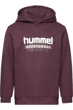 Hummel Hmltukas Hoodie Tops Sweat-shirts & Hoodies Hoodies Purple