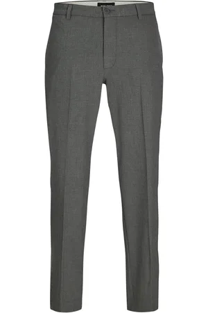 JACK & JONES Jpstkarl Banks Chino Sn Bottoms Trousers Chinos Grey Jack & J S