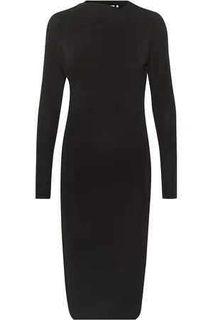 Kaffe Kaaida Jersey Dress Polvipituinen Mekko Black