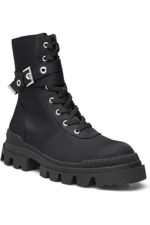 Desigual Track Utility Shoes Boots Ankle Boots Laced Boots Black