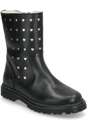 ANGULUS Boots - Flat - With Zipper Talvisaappaat Black