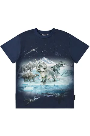 Molo Roxo Tops T-shirts Short-sleeved Navy