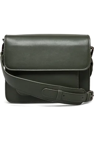 Hvisk Cayman Pocket Structure Bags Crossbody Bags Khaki Green