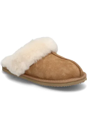 Rosemunde Rhbrisbane Shearling Reversed Slipp Aamutossut Tohvelit Brown