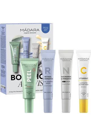 Mádara Botanic Activist 4-Step Mini Renewal Routine Set Ihonhoitosetti Nude
