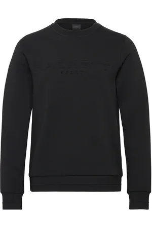 Hackett Hs Embossed Crew Tops Sweat-shirts & Hoodies Sweat-shirts Black