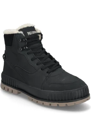 Palladium Pallashock Warm Wp Zip Shoes Boots Ankle Boots Laced Boots Black