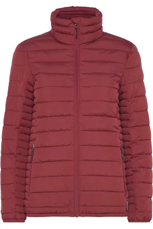 Whistler Edge W Cft+ Light Puffer Jacket Sport Women Sport Clothing Sport Outerwear Sport Jackets Sport Padded Jackets Burgundy