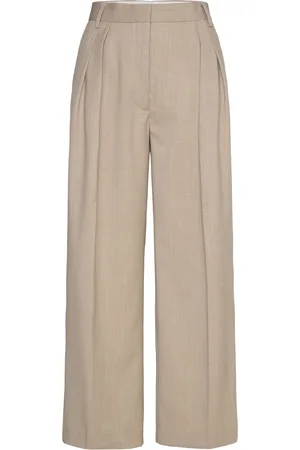 DAY Birger et Mikkelsen Enzo - Classic Wool Blend Bottoms Trousers Suitpants Beige