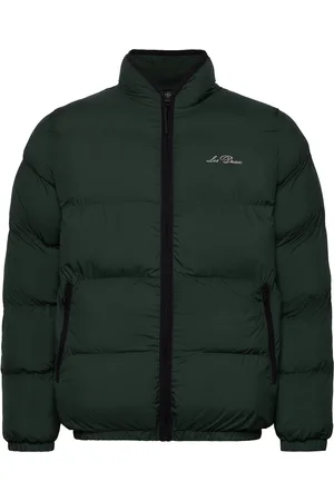 Les Deux Newport Padded Jacket Vuorillinen Takki Topattu Takki Green